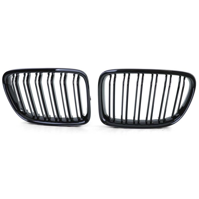 Grile Nari Duble M BMW X1 E84 2009-2015 / F48 2014-2019, Negru Lucios