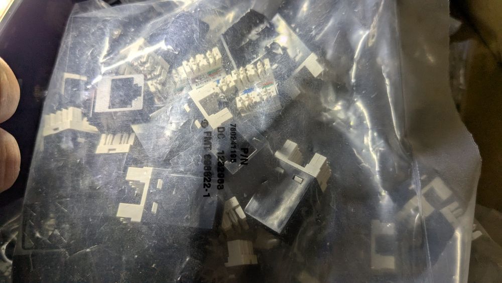 Keystone Jack RJ-45 Cat 6a