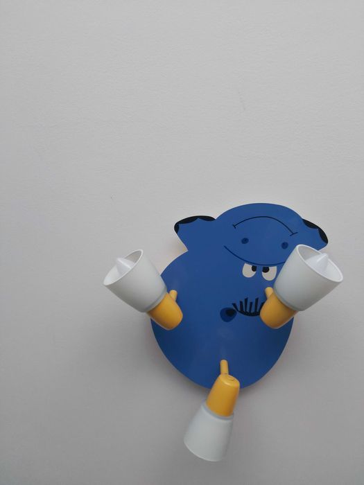 Детски плафон хипопотам