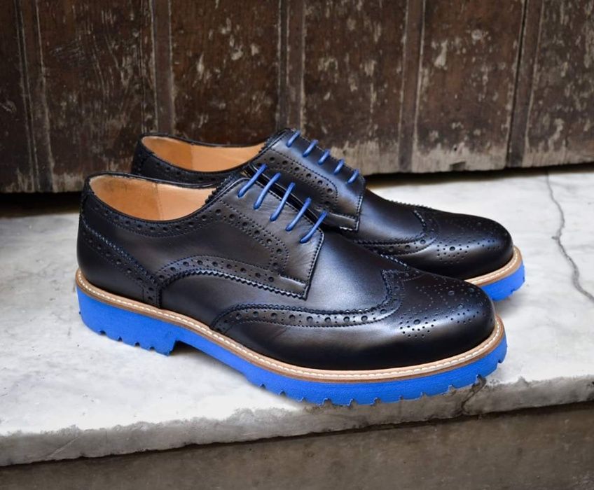 Pantofi OXFORD din PIELE naturala, Made in Italy