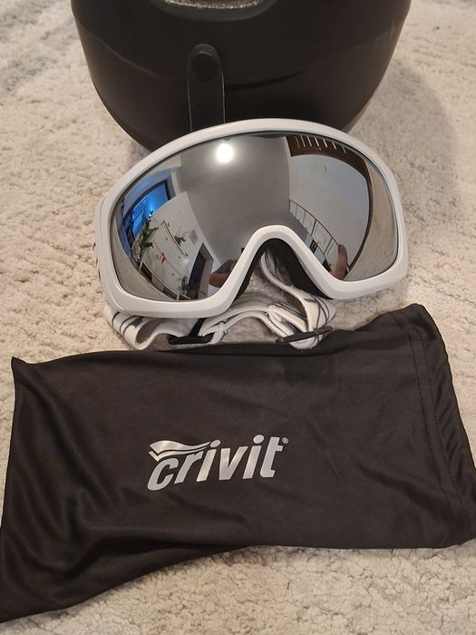 Casca snowboard / schi Wedze + ochelari Crivit