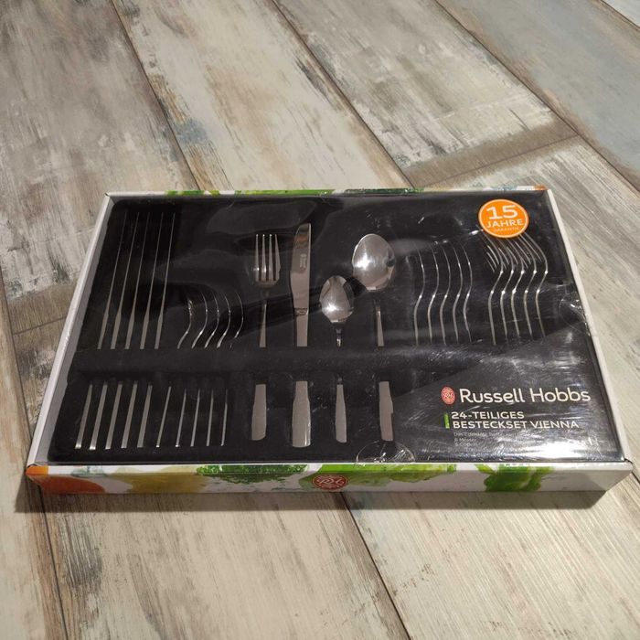 Комплект прибори за хранене  Russell Hobbs, модел Vienna , 24 части