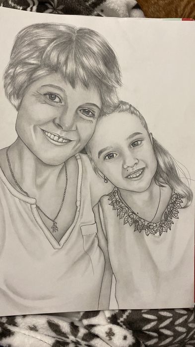 Portrete realizate manual