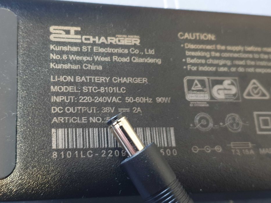 ST Charger  36V-2A incarcator trotineta bicicleta fuctional  model STC-8101LC