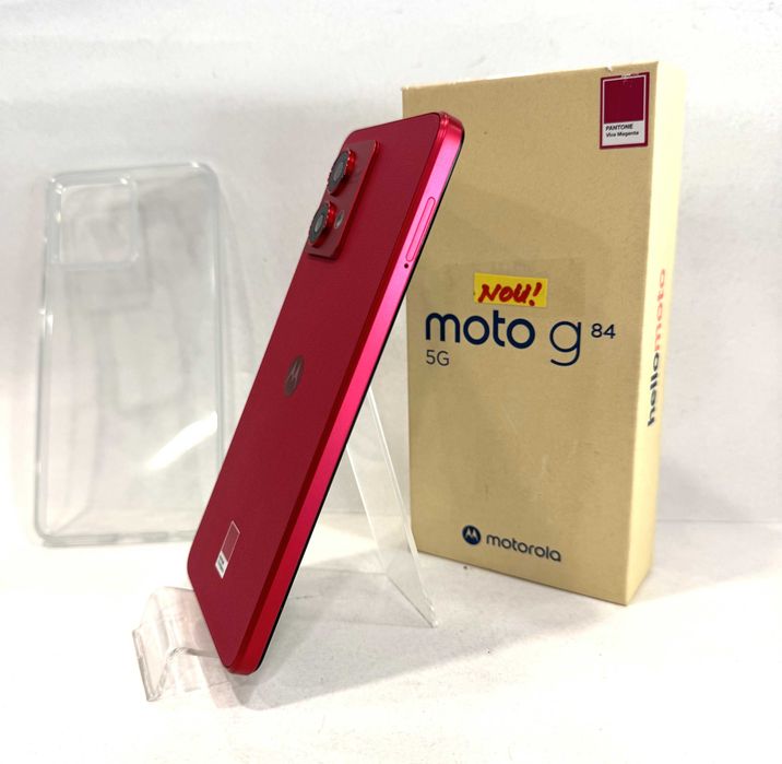 Motorola G84 5G, 256GB/8GB RAM, magenta, NOU!