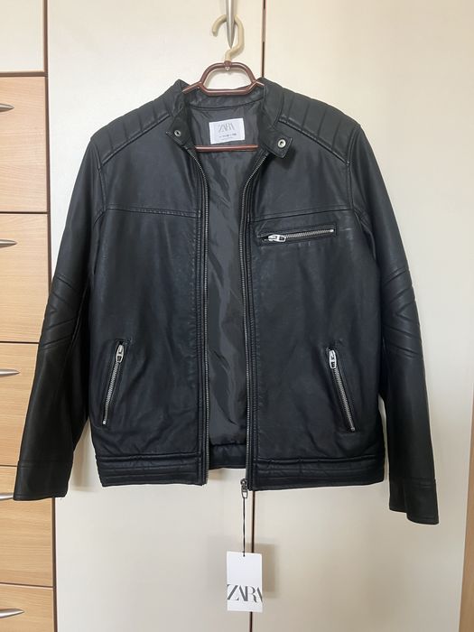 НОВО Кожено яке за момче ZARA