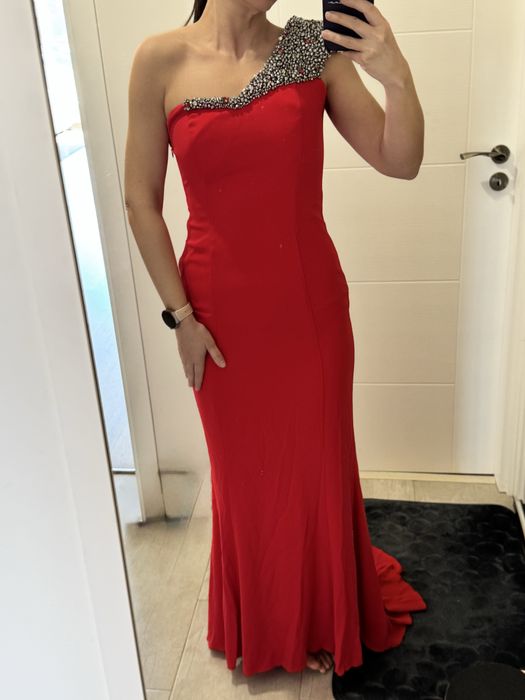 Бална рокля/ червена рокля