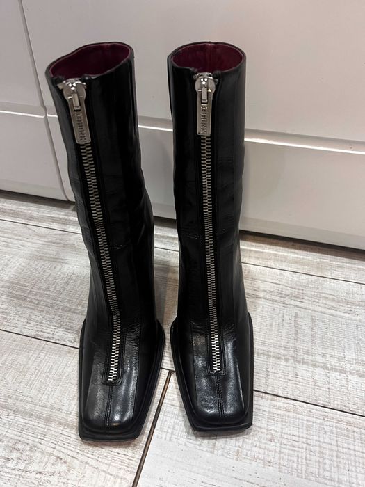 ДАМСКИ БОТИ ЕСТЕСТВЕНА КОЖА -  BRONX , РАМЕР 40