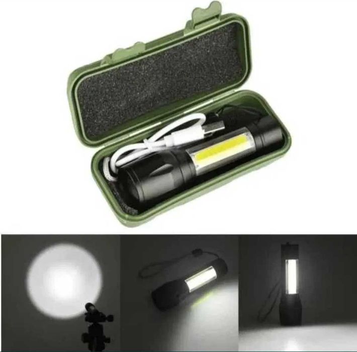 LED фенерче с акумулаторна батерия