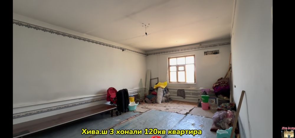 3 xonali kvartira sotiladi 120kv