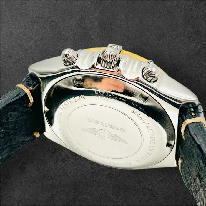 Breitling Chronomat – Steel & 18k Gold Bezel, 39 мм, Automatic 7750