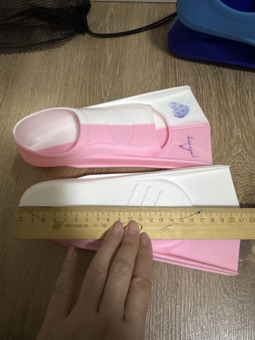 Ласты для девочки 25-26 размер 16,5 см