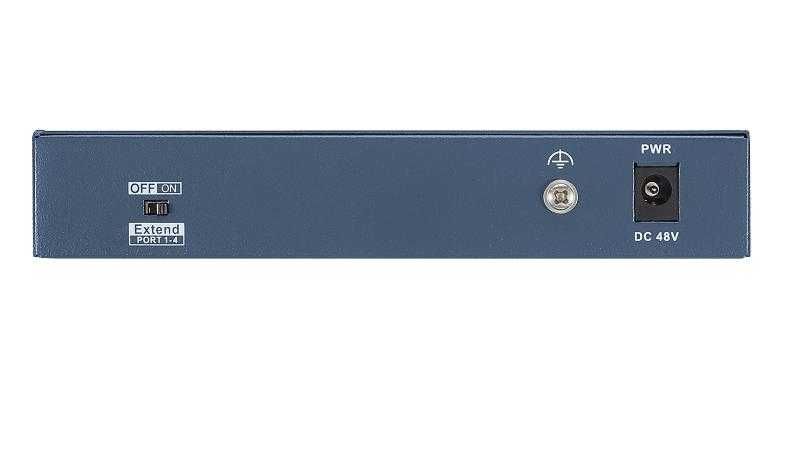 Switch 4 porturi PoE+ 2 Uplink Hikvision DS-3E0106HP-E nou sigilat