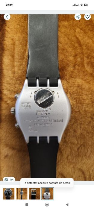 Swatch.      Irony