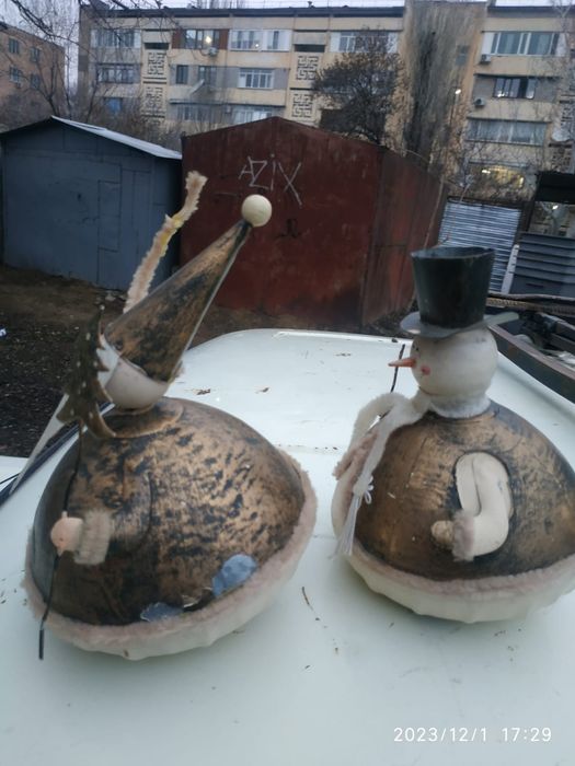 Новогодние игрушки.