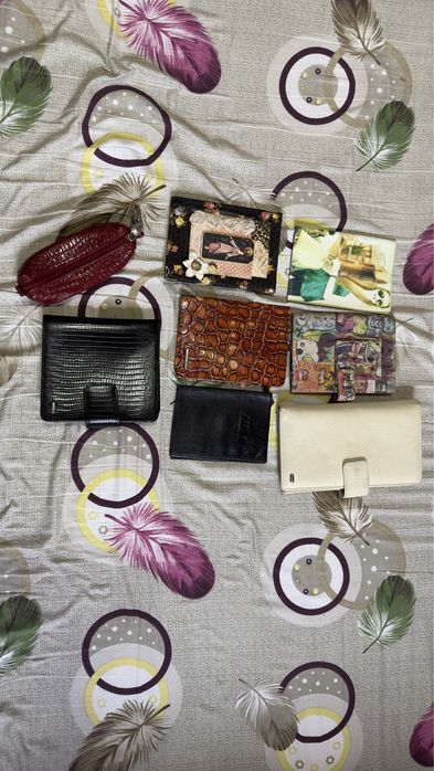 Кожанные сумки и кошельки