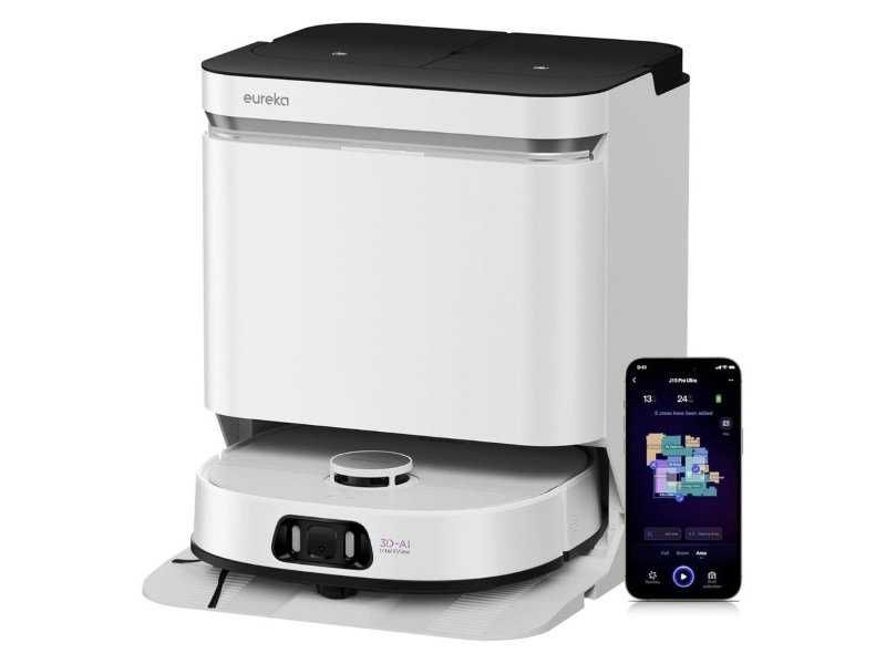 Робот Прахосмукачка с Изцяло Автоматична Станция Eureka J15 Pro Ultra