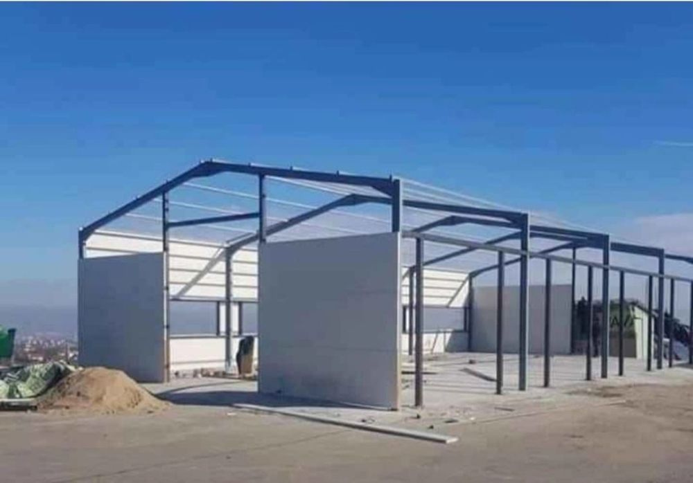 Structuri metalice de tip hale, depozite, saivane și spații comerciale