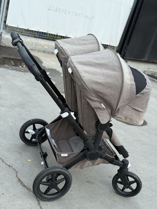 Количка за близнаци Bugaboo Donkey5 Twin - пълен сет