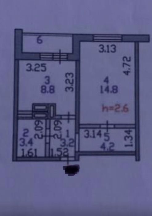 Продам 1 комн квартиру в ДСРЕ