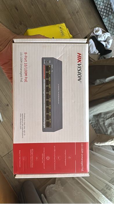 Новый коммутатор hikvision
