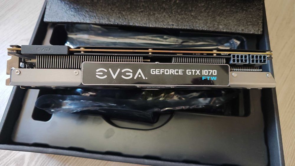 Placa video gtx 1070 EVGA 8gb FTW