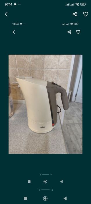 Продам электрический чайник Braun
