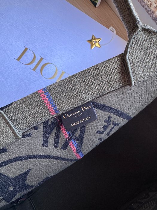 Dior book tote лимитирана колекция 100% оригинал