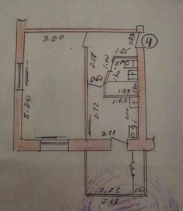 Своя 1/2/5 парк "Фуркат"  Электроаппарат. Площадь 35м² Балкон 2х3