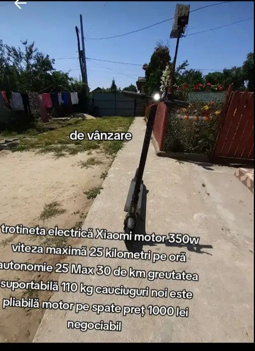 Trotineta de vanzare