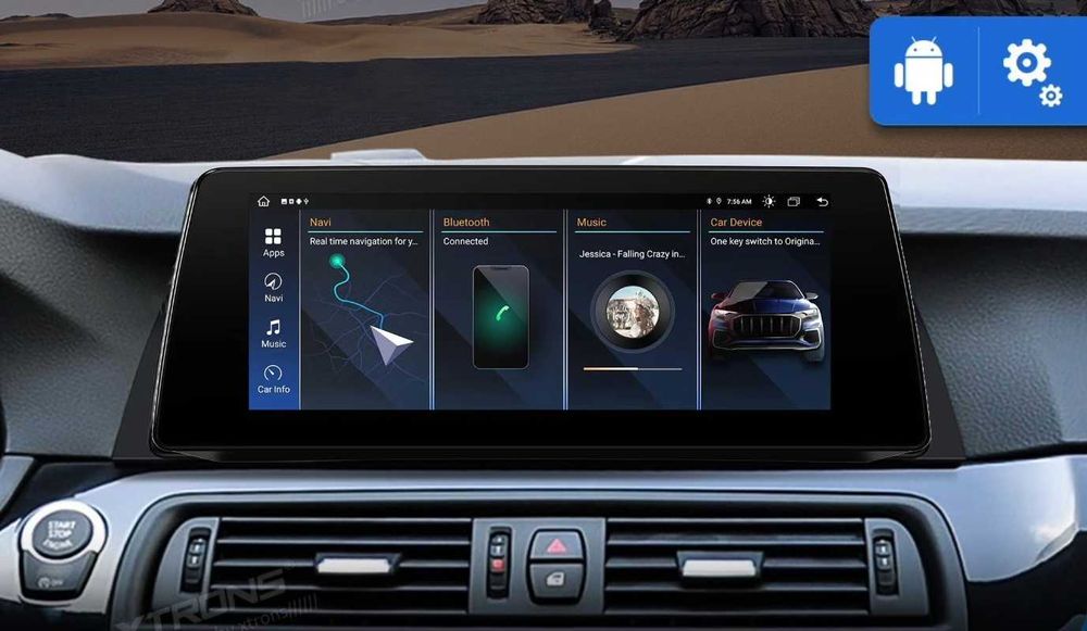Navigatie Android Dedicata 10.25 BMW Seria 5 F10/F11 (2011-2017)