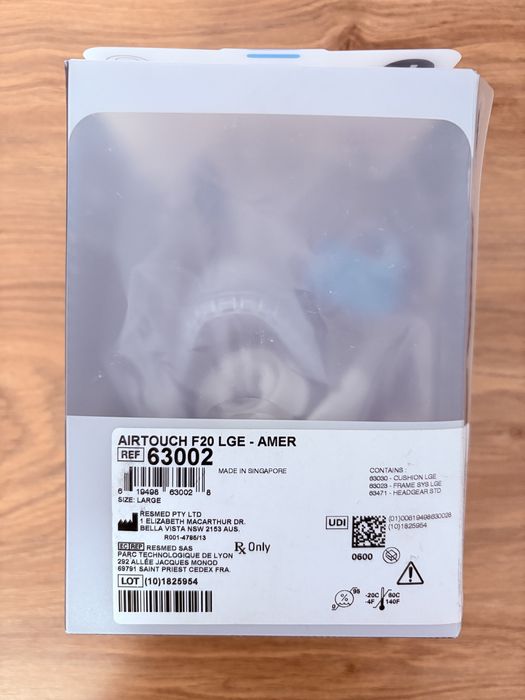 Vand masca cpap Resmed F20 Airtouch (cu spuma)
