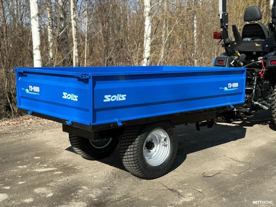 Remorca agricola 1 tone cu basculare si carte RAR