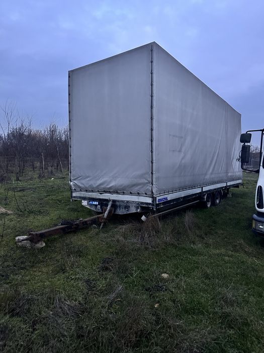 Vand tandem iveco euro daly camion7,5 t si remorca