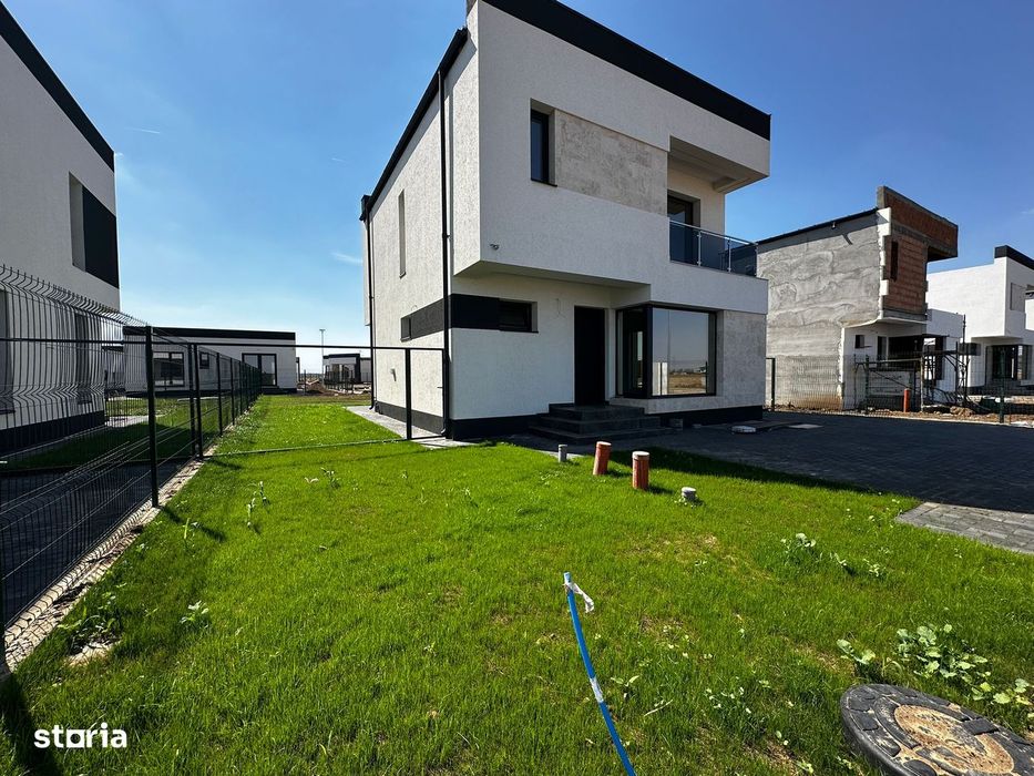 Vilă Premium P+1E În  Berceni / Vidra | 4 Camere, 3 Băi- 454 Mp