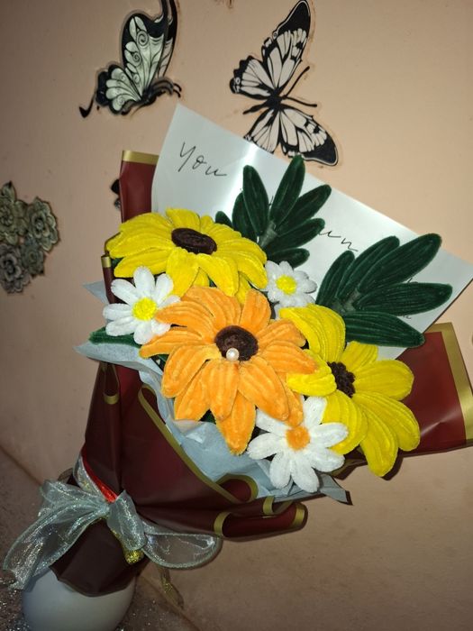 Buchet din sarma plusata