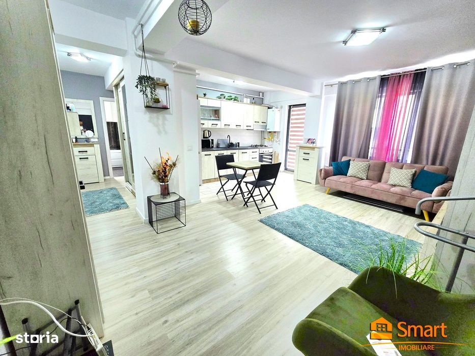 Ap 2 camere + parcare Bucium , Zen Residence , Et.1 , mobilat