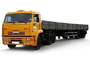 Грузоперевозки на а/м камаз