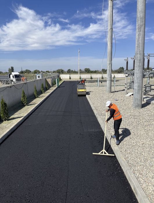 Асфальт Укладка асфальта