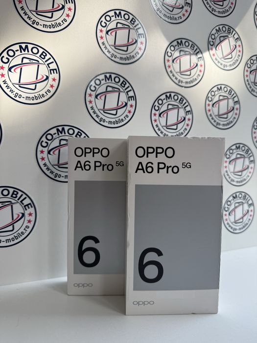 Oppo A6 Pro 5G - 8GB/256GB - Stellar Black - Nou - Sigilat - Garantie
