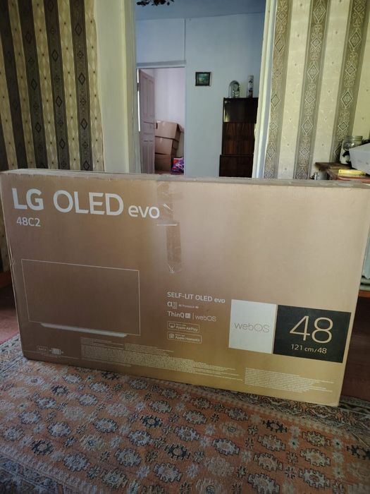 Телевизор LG OLED48C4RLA 122 см черный .