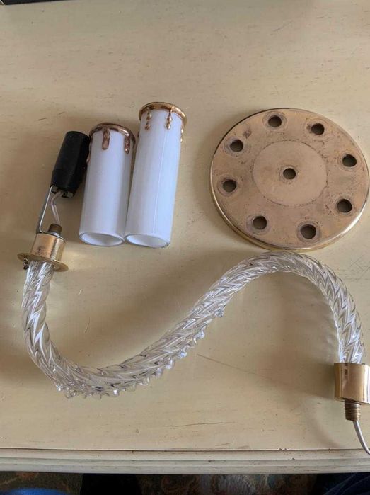 Детали от хрустальной люстры