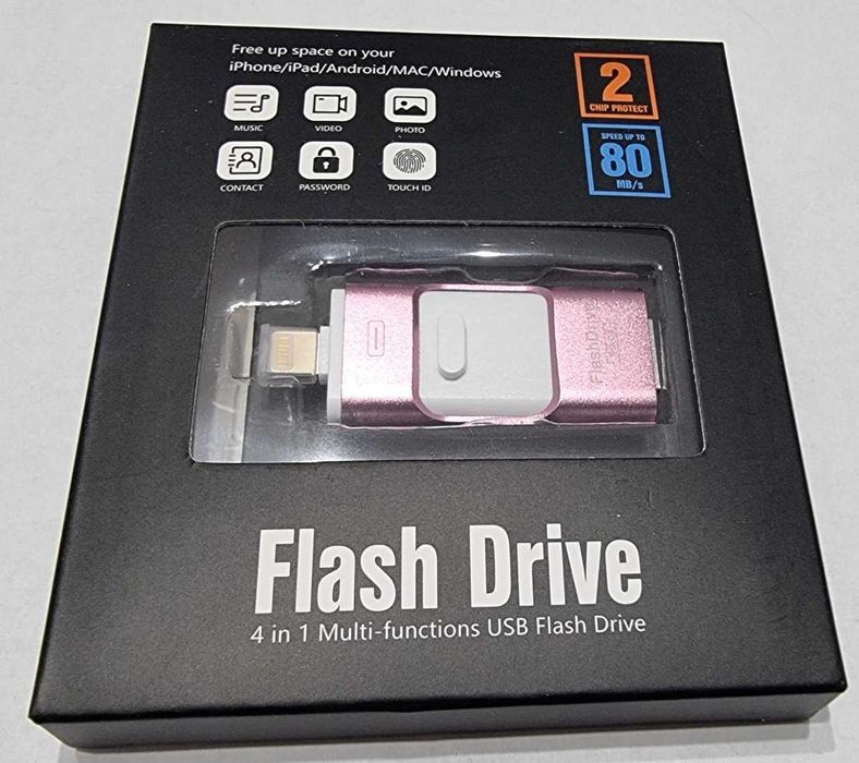 Stick USB 512 GB multifunctional 4 in 1