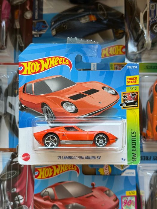 Hot Wheels Lamborghini Miura SV (arancio miura)