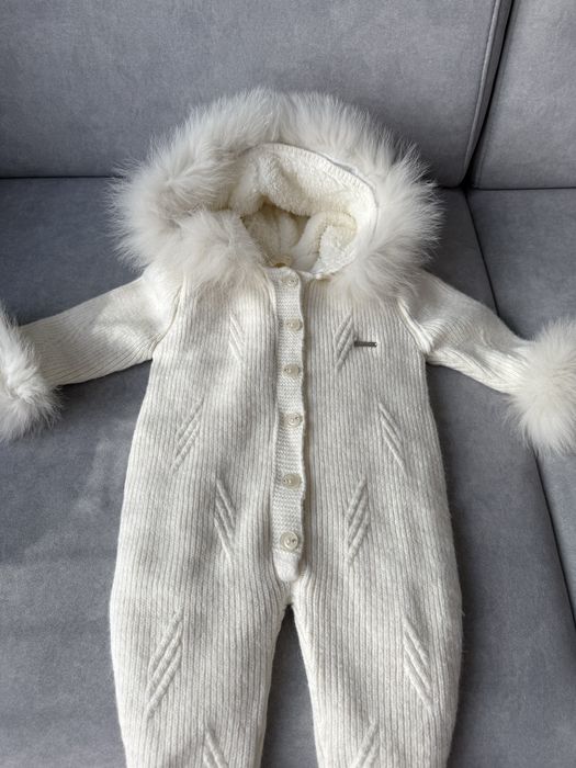 Бебешки Зимен гащеризон Petite Fleur 6-9месеца