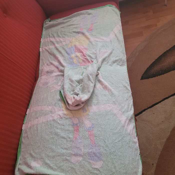 Vând două prosoape cu glugă pentru copii de peste 3 ani