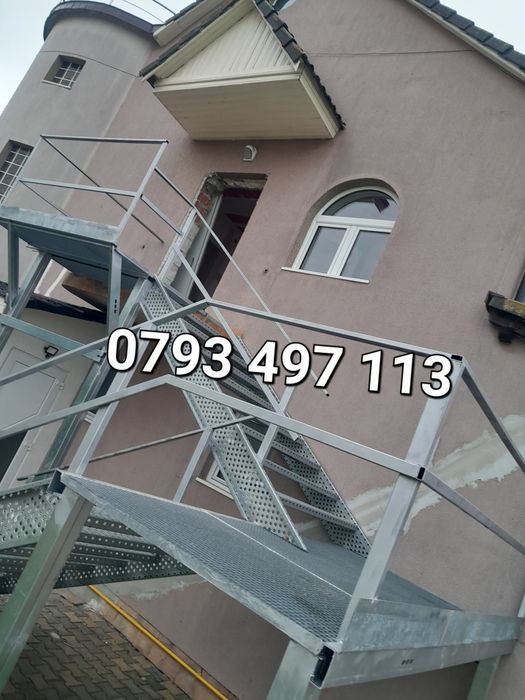 Scări metalice galvanizate la orice demisiune asiguram transport ori u