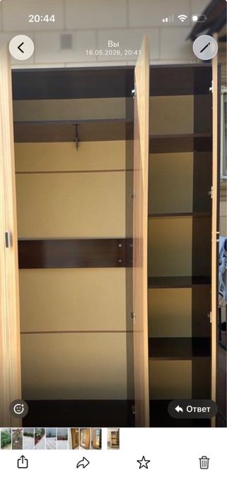 Продается шкаф за 15000 тенге