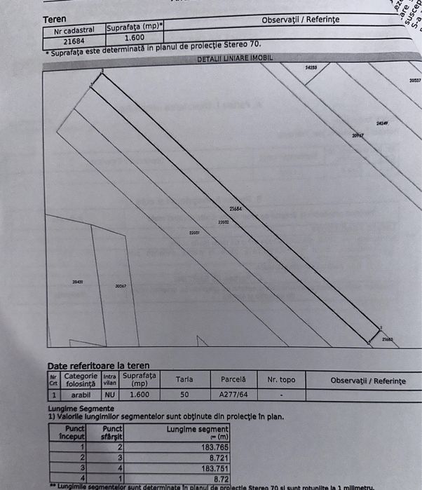 Vand teren intravilan/extravilan intre case Puchenii mari