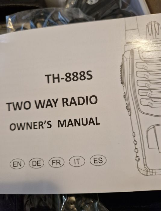 Statie emisie receptie walkie talkie 2 bucati